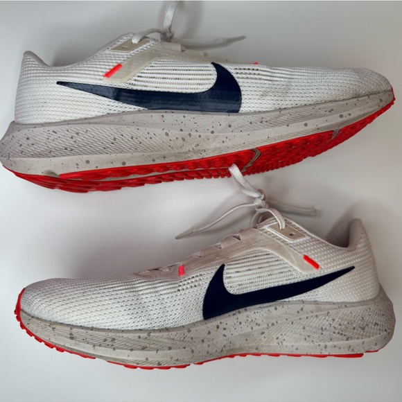 Nike Air Zoom Pegasus 40 White Obsidian Men's Size 12 Activewear Workout Running - Picture 15 of 15